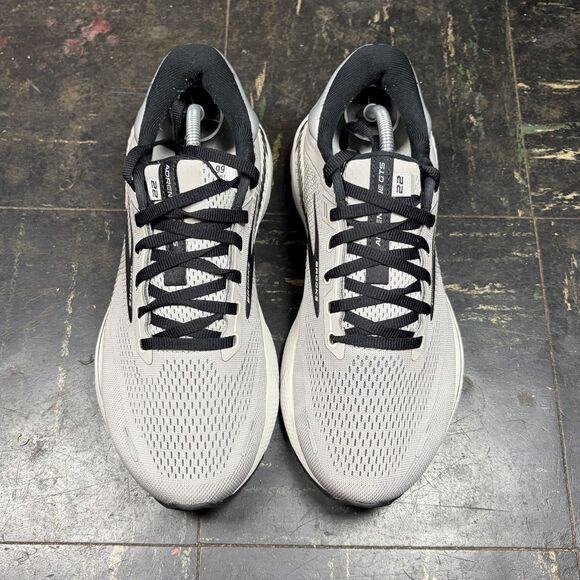 Brooks Adrenaline GTS 22 Sz 7.5 Running Shoes 1103664E012 Grey 4E Extra Wide - Picture 3 of 6